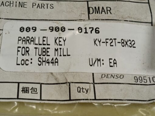 Parallel Key For Tube Mill KY-F2T-8X32