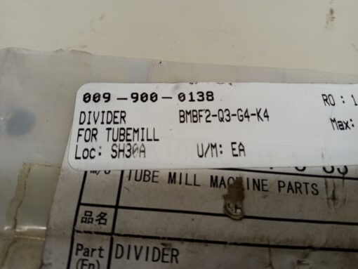 Divider For Tube Mill BMBF2-Q3-G4-K4