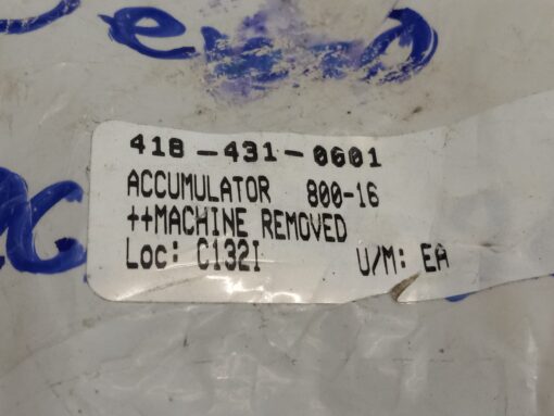 Accumulator 800-16