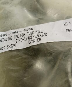 Reducing Tee For Tube Mill GT-D-1/4X1-1/4X1/2