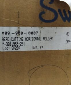 SWAGELOK Bead Cutting Horizontal Roller M-3801955-281