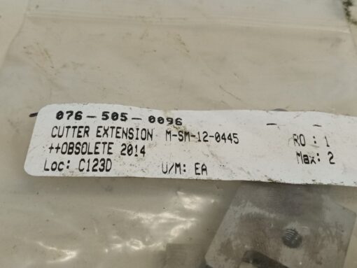 Cutter Extension M-SM-12-0445