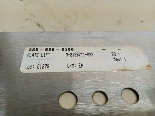 Plate Lift M-2120711-022
