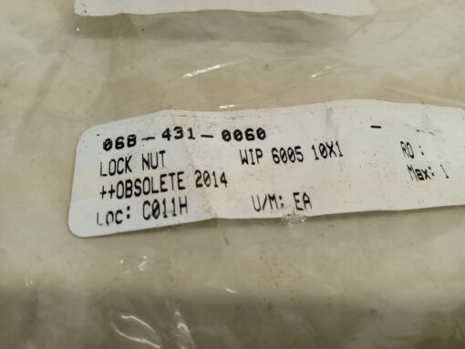 Lock Nut WIP 6005 10X1
