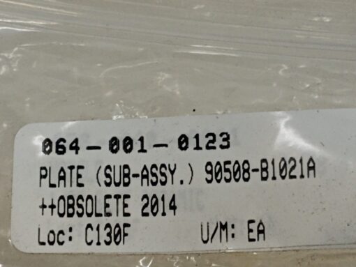 Plate (Sub-Assy) 90508-B1021A