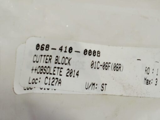 Cutter Block 01C-06F (06R)