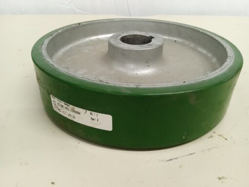12X3" Polyurethane Wheel with Iron Center I12030G6A - Image 2