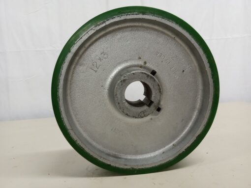 12X3" Polyurethane Wheel with Iron Center I12030G6A - Image 4