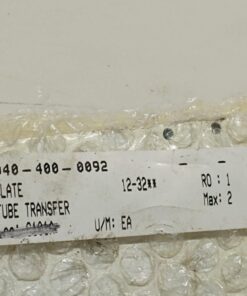 Tube Transfer Plate 12-32