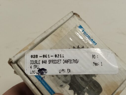Double #40 Sprocket D40FB17X3