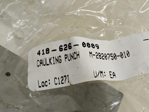 Caulking Punch M-2820750-010