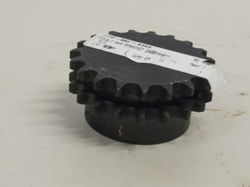 Double #40 Sprocket  D40B19X3/4 - Image 3