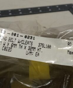 Timing Belt With Cleats 375L100