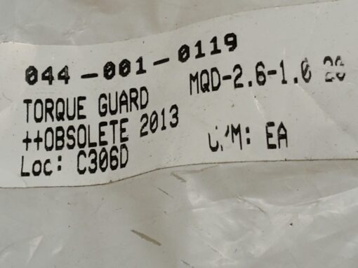 Torque Guard MQD-2.6-1.0
