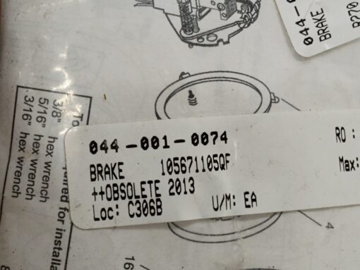 STEARNS Brake 105671105QF