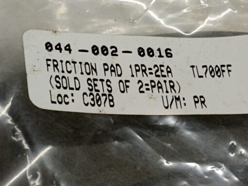 Friction Pad TL700FF
