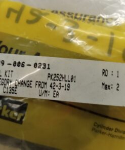 PARKER Seal Kit PK25HLL01