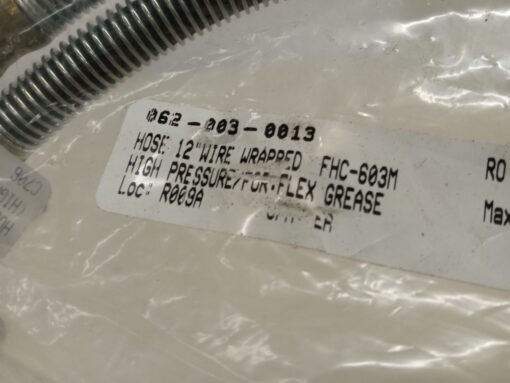 High Pressure Hose 12" Wire Wrapped FHC-603M