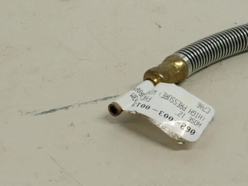 High Pressure Hose 12" Wire Wrapped FHC-603M - Image 4