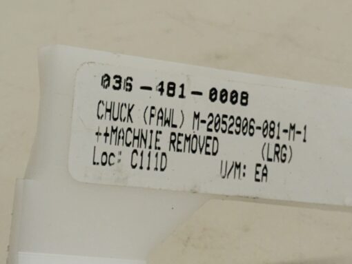 Chuck (Fawl) M-2052906-081-M-1