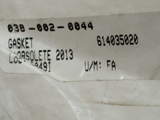 Gasket 614035020