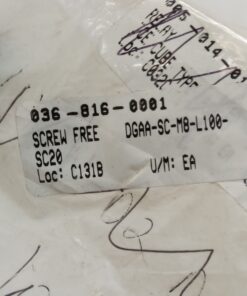 Free Screw DGAA-SC-M8-L100-SC20
