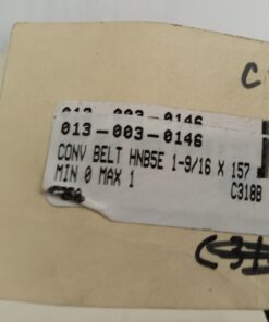 Conv Belt 1-9/16X