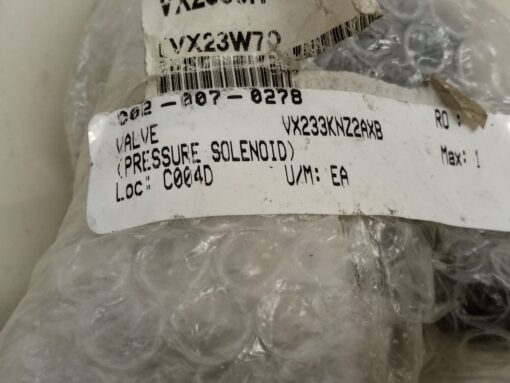 SMC Valve (Pressure Solenoid) VX233KNZ2AXB
