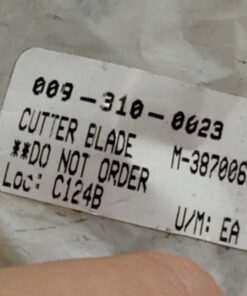 Cutter Blade M-3870066-750