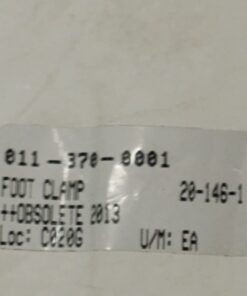 Foot Clamp 20-146-1