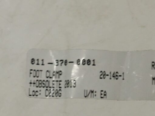 Foot Clamp 20-146-1