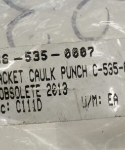 Bracket Caulk Punch C-535-61-1