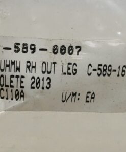Pad Uhmw Rh Out Leg C-589-16