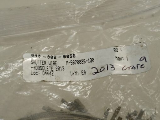 Shutter Wire M-5070026-130