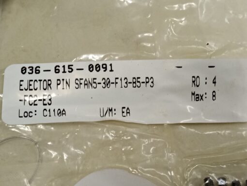 Ejector Pin SFAN5-30-F13-B5-P3