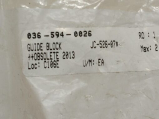 Guide Block JC-526-07