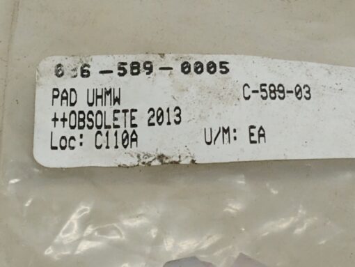 Pad Uhmw C-589-03