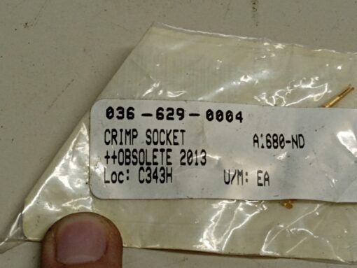 Crimp Socket A1680-ND