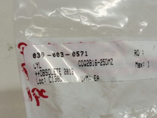 SMC CDQ2B16-25DMZ Cylinder