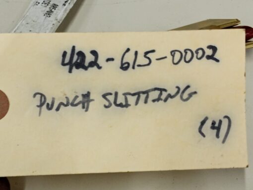 Punch Slitting 005-002