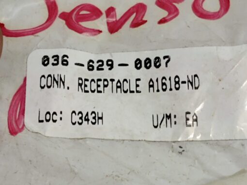 Conn. Receptacle A1618-ND