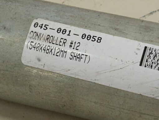 Conv Roller 540X48X12MM
