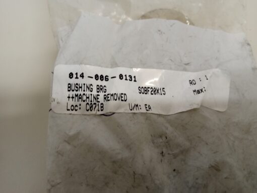 Bushing BRG SOBF20X15
