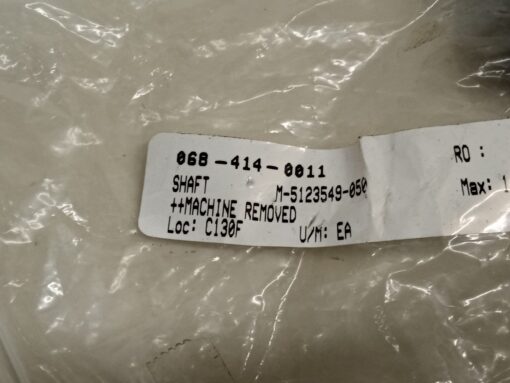 Shaft M-5123549-050