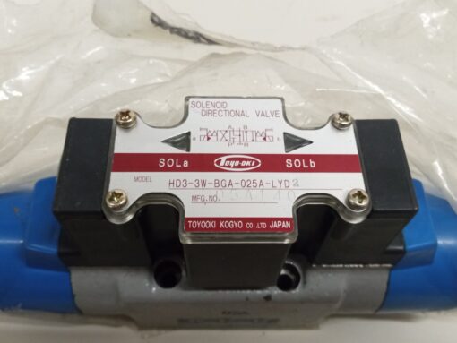 TOYOOKI KOGO HD3-3W-BGA-025A-LYD Solenoid Directional Valve