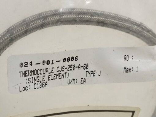 Thermocouple CJS-250-A-60