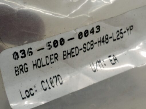 Brg Holder BHED-SCB-H48-L25-YP