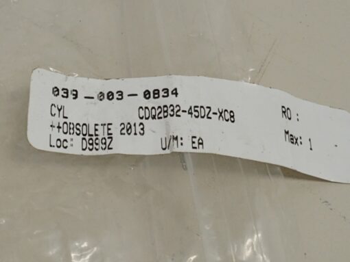 SMC Cylinder CDQ2B32-45DZ-XC8