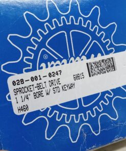 Sprocket-Belt Drive 60B15