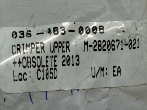 Crimp Upper M-2820671-021